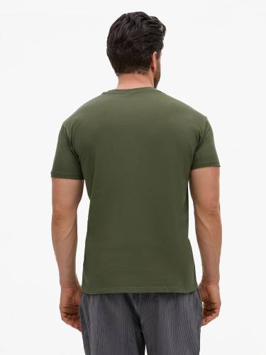 Футболка унисекс Regent 150, темный хаки фото 7