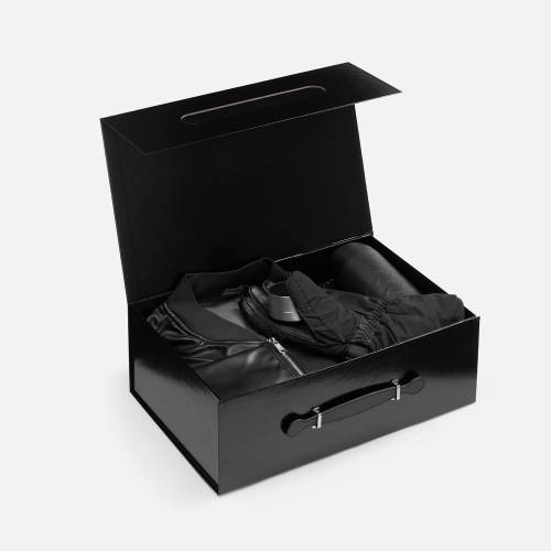 Коробка складная Holdfold, L, черная фото 3