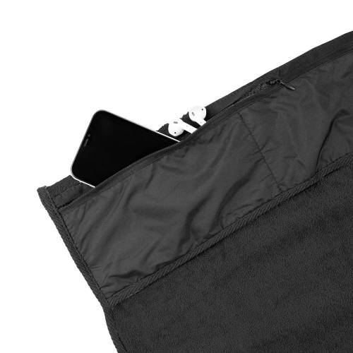 Полотенце для фитнеса Dry On, черное фото 6