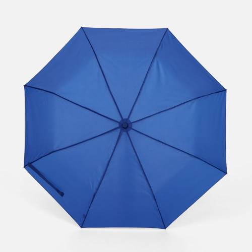 Зонт складной Basic, синий фото 3