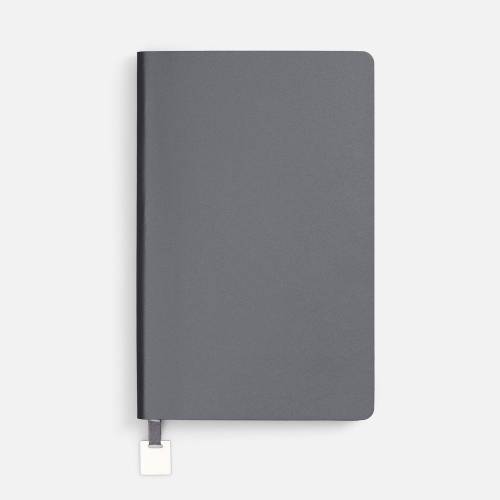 Ежедневник Shall Light, недатированный, серый фото 4