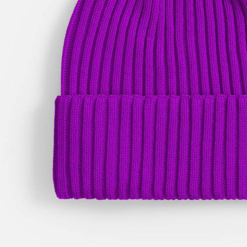 Шапка Yong, фиолетовая фото 3 Шапка Yong, фиолетовая фото 3
