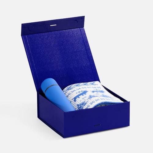 Коробка складная Rusetti, M, синяя фото 4