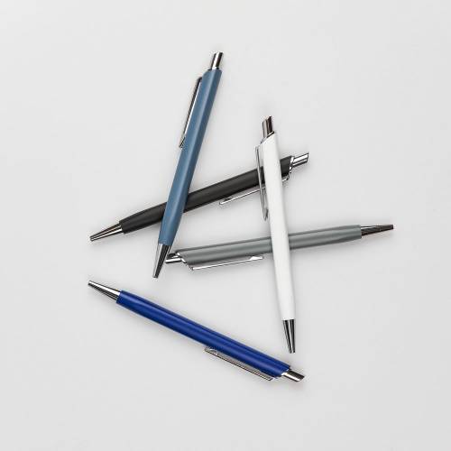 Ручка шариковая Konvent, матовая, синяя фото 6