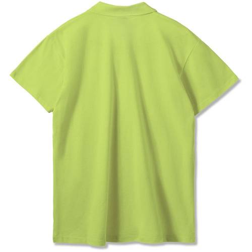 Рубашка поло мужская Summer 170, зеленое яблоко фото 3