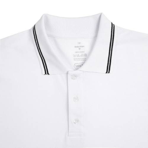 Рубашка поло Virma Stripes, белая фото 4
