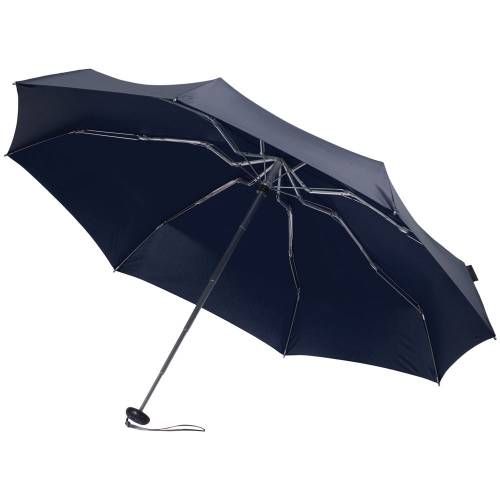 Зонт складной 811 X1, темно-синий фото 3