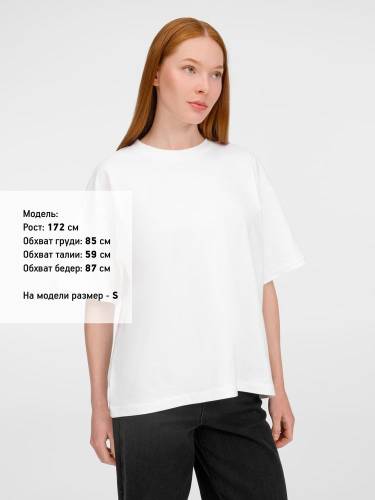 Футболка оверсайз унисекс Legacy, светло-бежевая (неокрашенная) фото 9