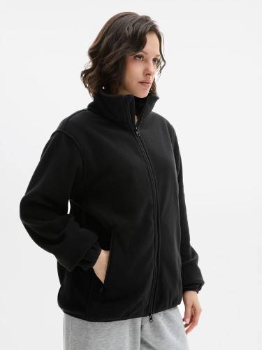 Куртка флисовая унисекс Ben Mac, черная фото 11