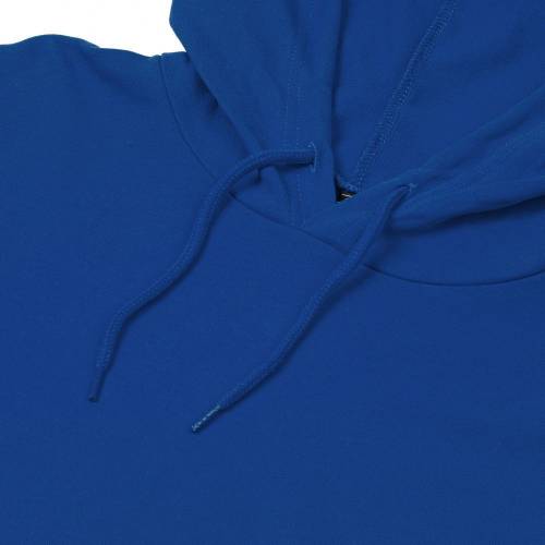 Толстовка с капюшоном унисекс Hoodie, ярко-синяя фото 4