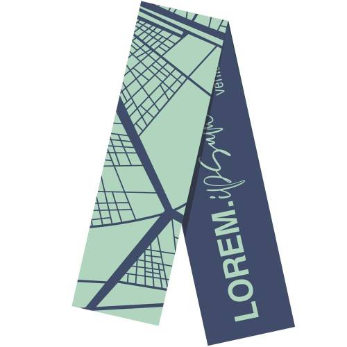 Шарф Tricksy Classic Net, XXL на заказ, акрил фото 3