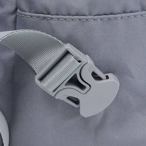 Рюкзак B2, серый с серыми стропами фото 6