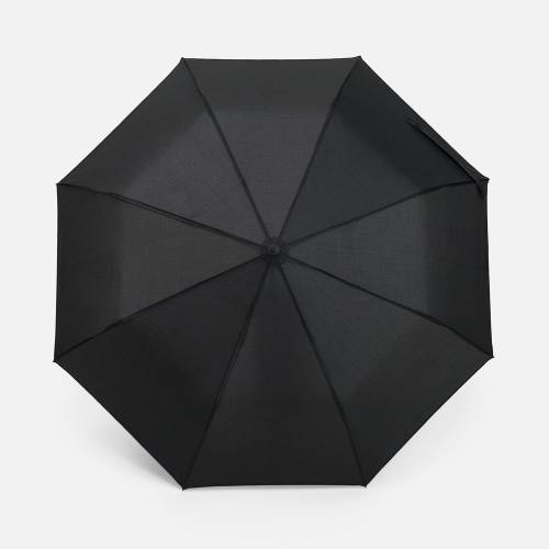 Зонт складной Edgeline, темно-синий фото 3