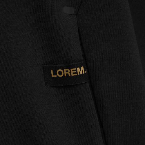 Худи унисекс Begi, черное фото 29