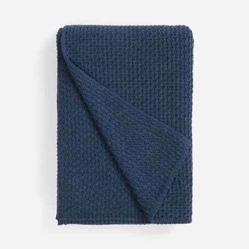 Плед Serenita, синий (джинс) фото 2