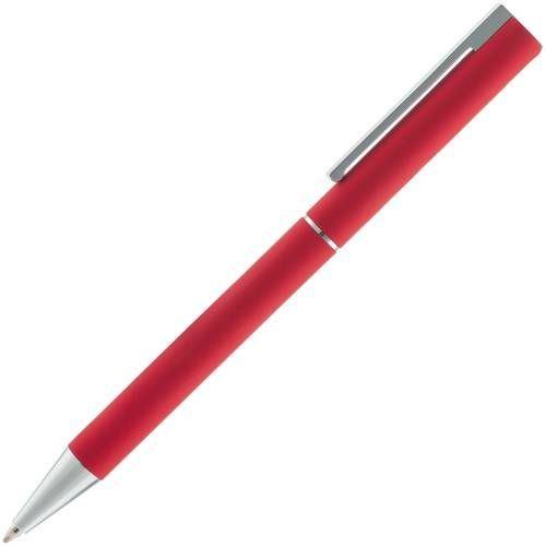 Ручка шариковая Blade Soft Touch, красная фото 4