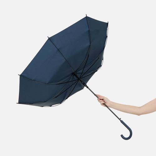 Зонт-трость Jolly Brolly, темно-синий фото 8