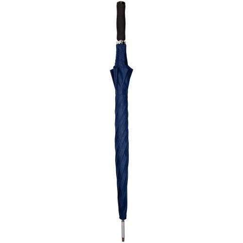 Зонт-трость Alu Golf AC, темно-синий фото 4