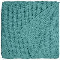 Плед Serenita, бирюзовый (тиффани)