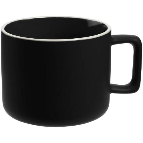 Чашка Fusion, черная фото 2