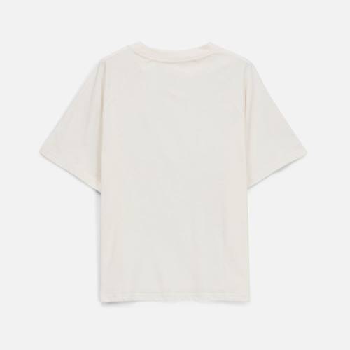 Футболка унисекс оверсайз T2, молочно-белая фото 18