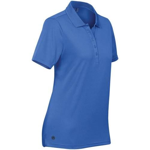 Рубашка поло женская Eclipse H2X-Dry, синяя фото 3