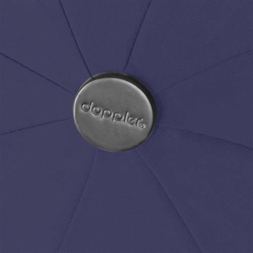 Зонт складной Carbonsteel Magic, темно-синий фото 4