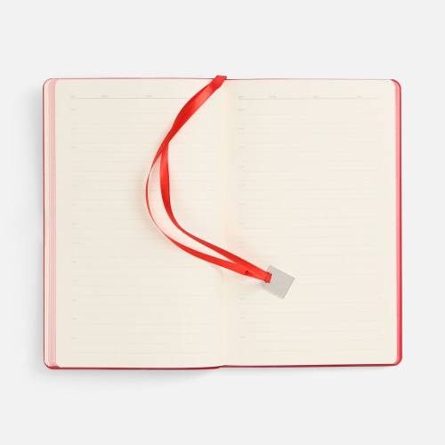 Ежедневник Shall Light, недатированный, красный фото 8