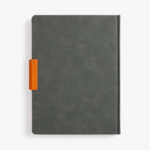 Ежедневник Grande Strap на заказ, датированный, серый фото 6