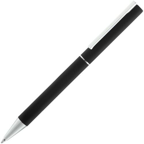 Ручка шариковая Blade Soft Touch, черная фото 2