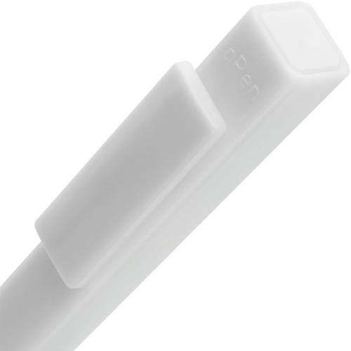 Ручка шариковая Swiper SQ Soft Touch, белая фото 5