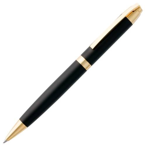 Ручка шариковая Razzo Gold, черная фото 2