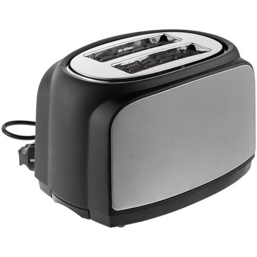 Электрический тостер Postre, серебристо-черный фото 3
