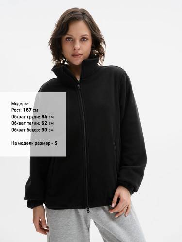 Куртка флисовая унисекс Ben Mac, черная фото 10