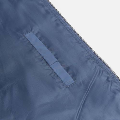 Куртка унисекс Warmbridge, синяя (джинс) фото 6