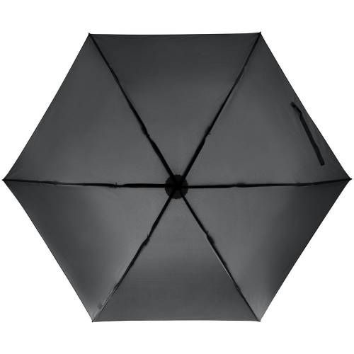 Зонт складной Zero 99, темно-серый (графит) фото 3