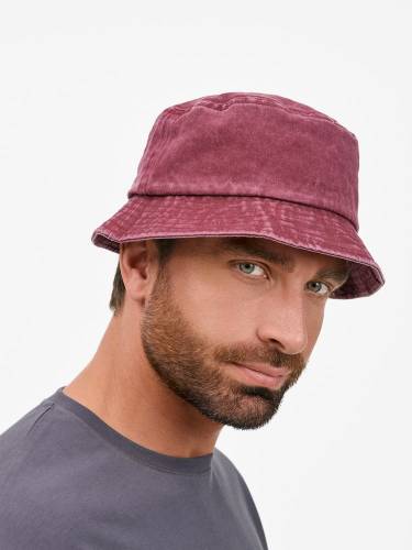 Панама Berwi, бордовая фото 6