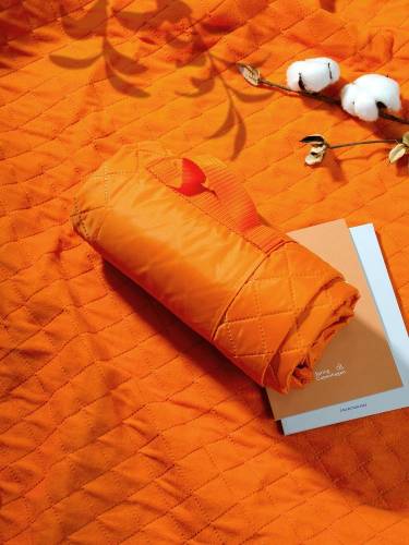 Плед для пикника Comfy, оранжевый фото 6