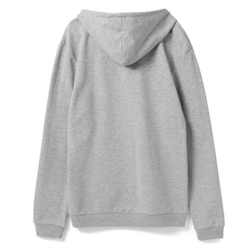 Толстовка с капюшоном унисекс Hoodie, серый меланж фото 3