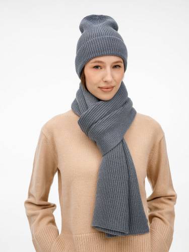 Шапка Nobilis Mono, серая (стальная) фото 9 Шапка Nobilis Mono, серая (стальная) фото 9