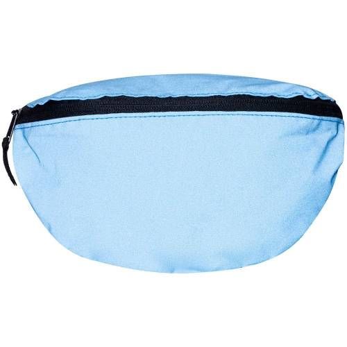 Поясная сумка Manifest Color из светоотражающей ткани, синяя фото 4