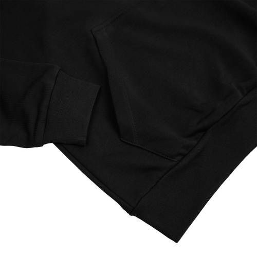 Худи унисекс с карманом на груди Chest Pocket, черное фото 5
