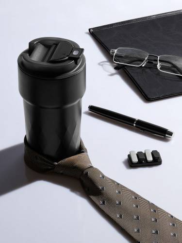 Антистресс-кликер Clacky, черный с серебристым фото 7