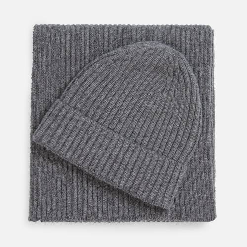 Шарф Laconi, темно-серый меланж фото 5