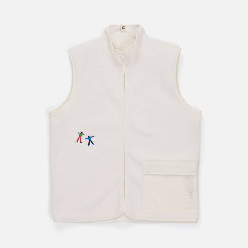 Жилет унисекс Oblako, светло-серый фото 11