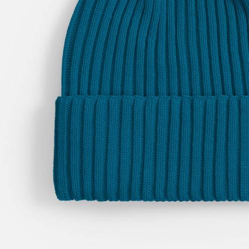 Шапка Yong, темно-синяя (морская волна) фото 3 Шапка Yong, темно-синяя (морская волна) фото 3