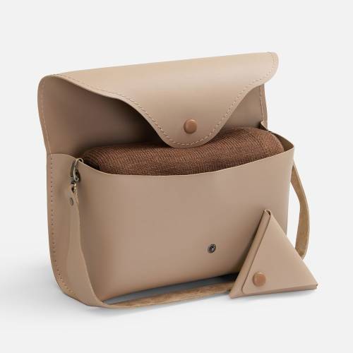 Плед Voyage в кофре, коричневый фото 3