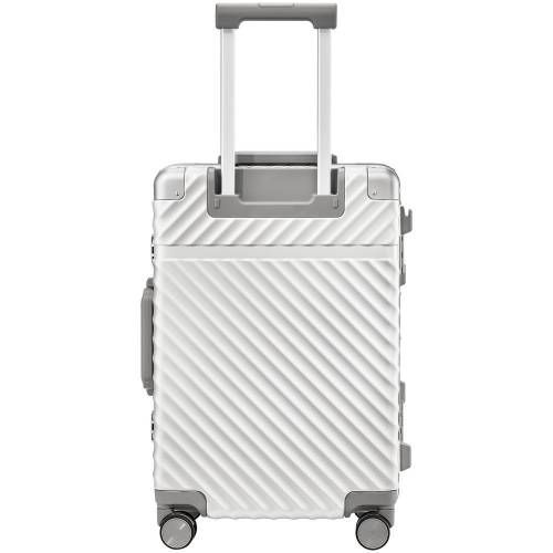Чемодан Aluminum Frame PC Luggage V1, белый фото 5