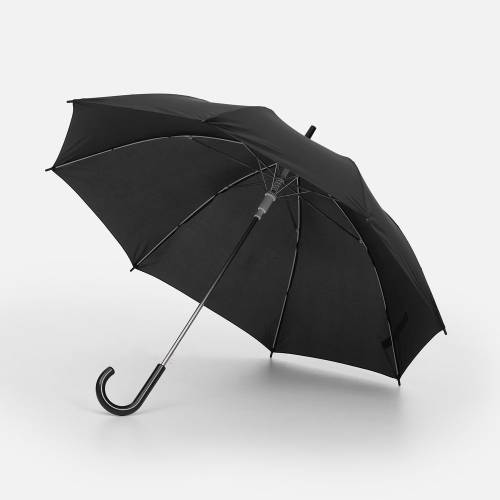 Зонт-трость Promo, черный фото 2