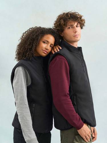 Жилет софтшелл унисекс Falcon BW, красный фото 12